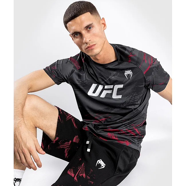 Футболка VENUM UFC Authentic Fight Week 2.0 Mens Dry Tech Black