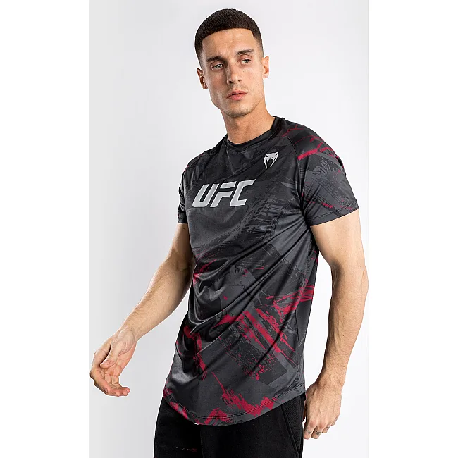 Футболка VENUM UFC Authentic Fight Week 2.0 Mens Dry Tech Black