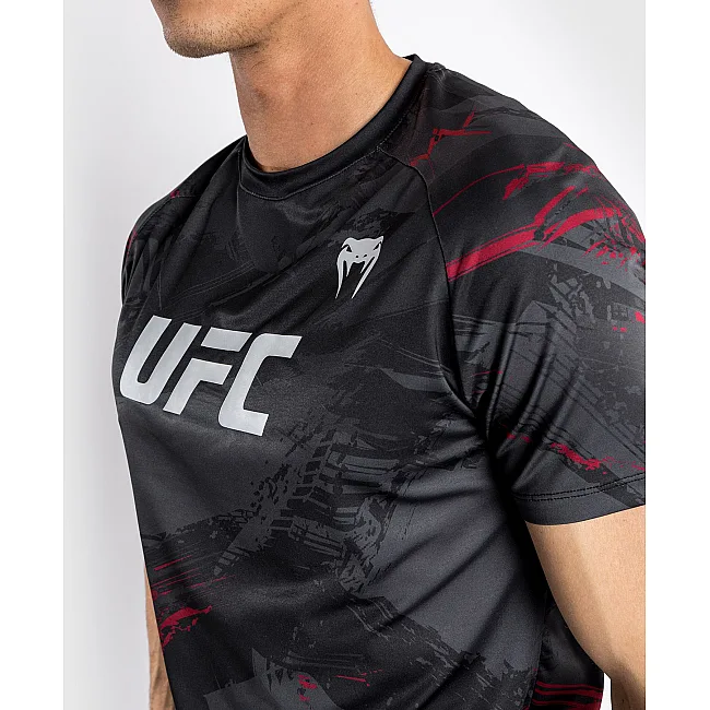 Футболка VENUM UFC Authentic Fight Week 2.0 Mens Dry Tech Black