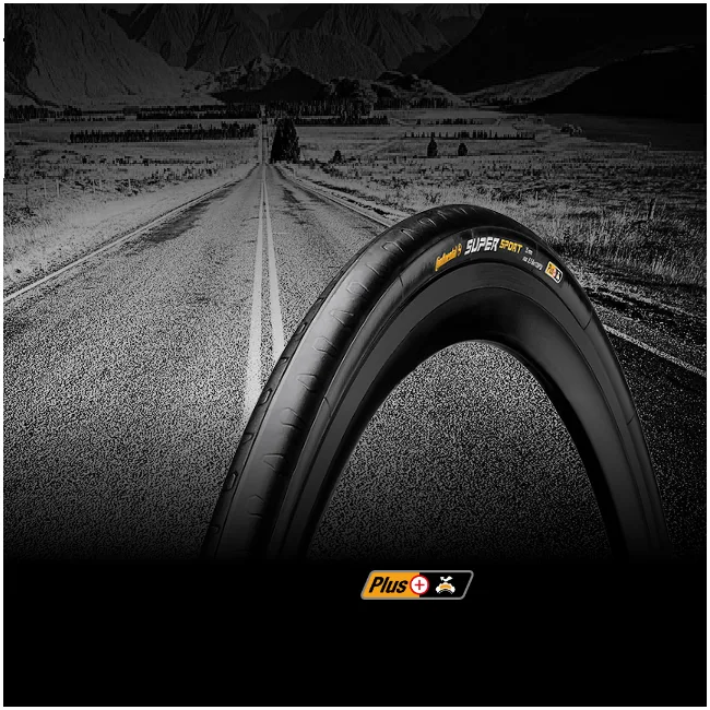Велопокришка CONTINENTAL Super Sport Plus - 28" | 700 X 28C, чорна, не доладна