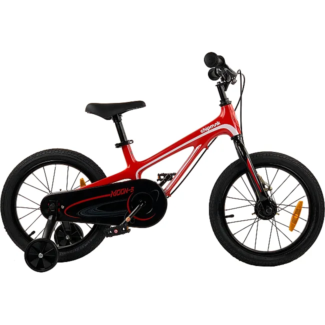 Велосипед для детей ROYALBABY Chipmunk MOON 18", Магний, OFFICIAL UA, красный
