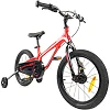 Велосипед для детей ROYALBABY Chipmunk MOON 18", Магний, OFFICIAL UA, красный