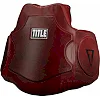 Защитный жилет TITLE Boxing Blood Red Leather