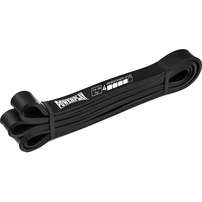 Эспандер-петля (резинка для фитнеса и кроссфита) PowerPlay 4117 Power Band Черная (14-39kg)