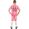 Футбольна форма дитяча із символікою клубу INTER MIAMI MESSI 10 домашня 2026 SP-SPORT CO-7358 (Рожевий)
