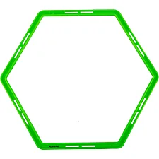 Сетка тренировочная Гексагональная для развития координации 1 штука Agility AOPI AP-6600 (Зеленый)
