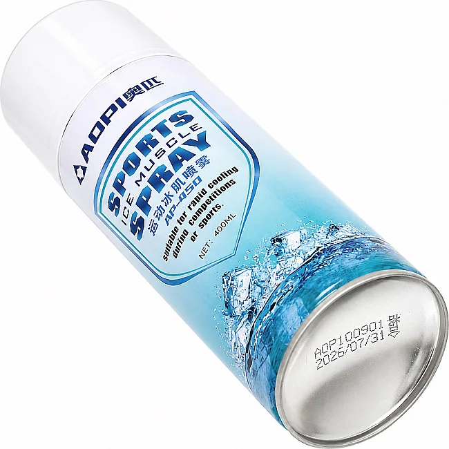Спортивная заморозка обезбаливающий охлаждающий спрей SPRAY ICE AOPI AP-450