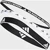 Повязки на голову ADIDAS Headban New 3PK черный, белый One Size