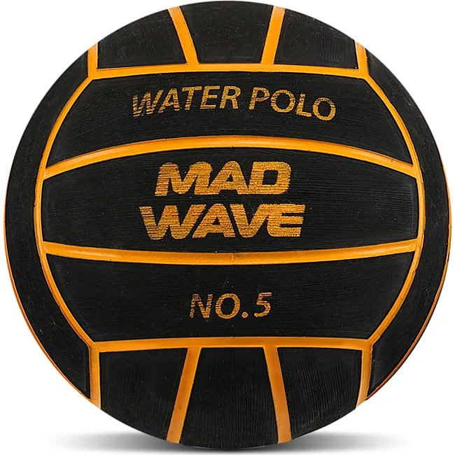 М'яч для водного поло MADWAVE M223001 (Чорний)