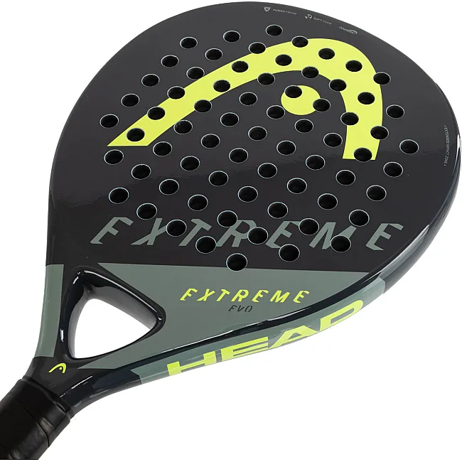 Ракетка для паділ-тенісу Padel HEAD Evo Extreme 226413 (Чорний)
