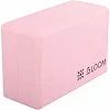 Блок для йоги BLOOM YOGA BRICK LB7040 (Розовый)