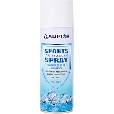 Спортивная заморозка обезбаливающий охлаждающий спрей SPRAY ICE AOPI AP-450