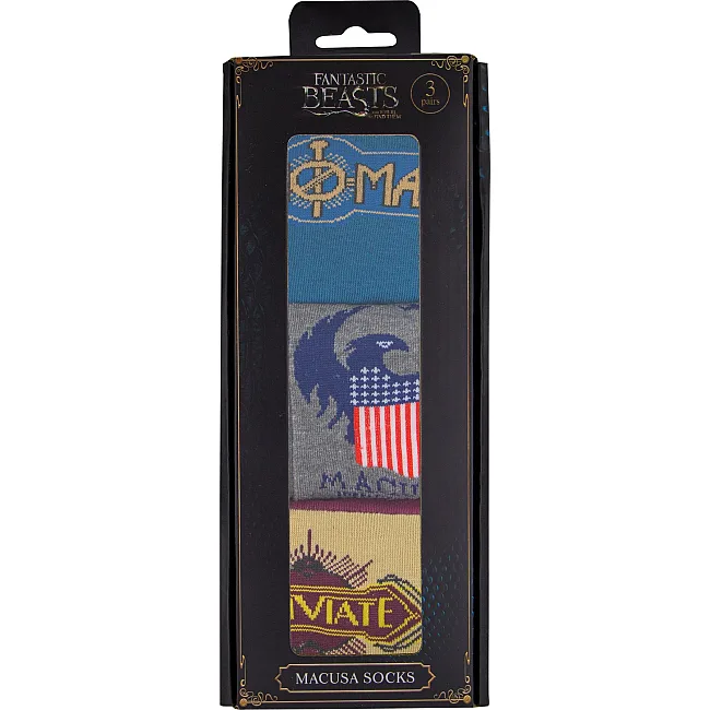 Носки Fantastic Beasts Macusa Socks Set of 3