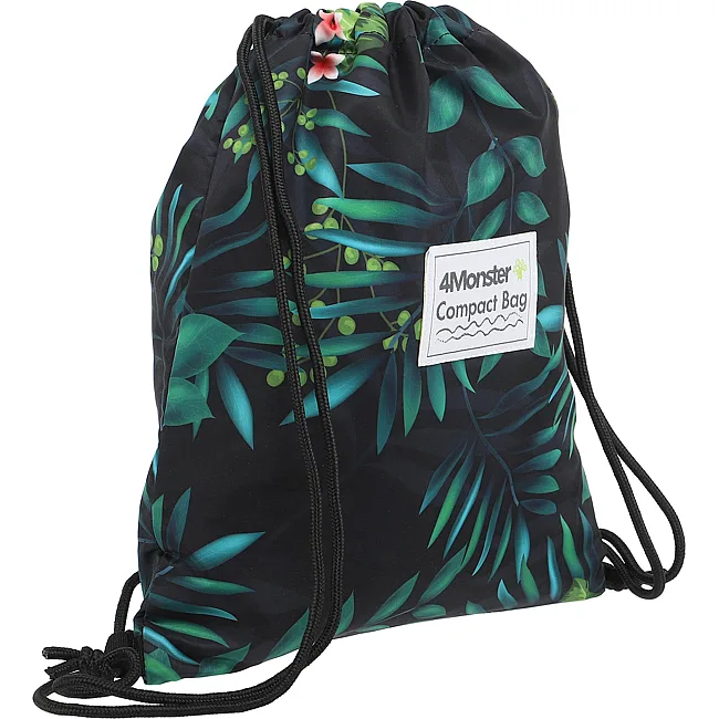 Рюкзак-мешок спортивный COMPACT BAG 4MONSTER T-SKB 37,5x44см (Синий)