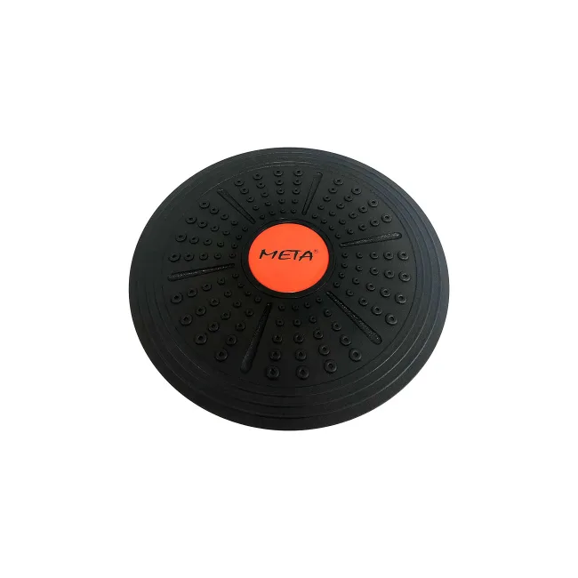 Доска балансировочная META Balance Board черный, красный 41,5х5 см