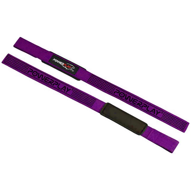 Лямки для тяги PowerPlay 7064 Lifting Gym Straps Фиолетовые