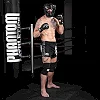 Боксерський шолом Phantom APEX Cage Black (капа в подарунок)