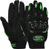 Мотоперчатки RACING BIKER SC-04 (Черный-оранжевый)