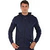 Спортивна кофта на блискавці з капюшоном JOMA INDOOR GYM 102970-345 (Темно-синій)