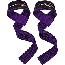 Лямки для тяги PowerPlay 7064 Lifting Gym Straps Фиолетовые