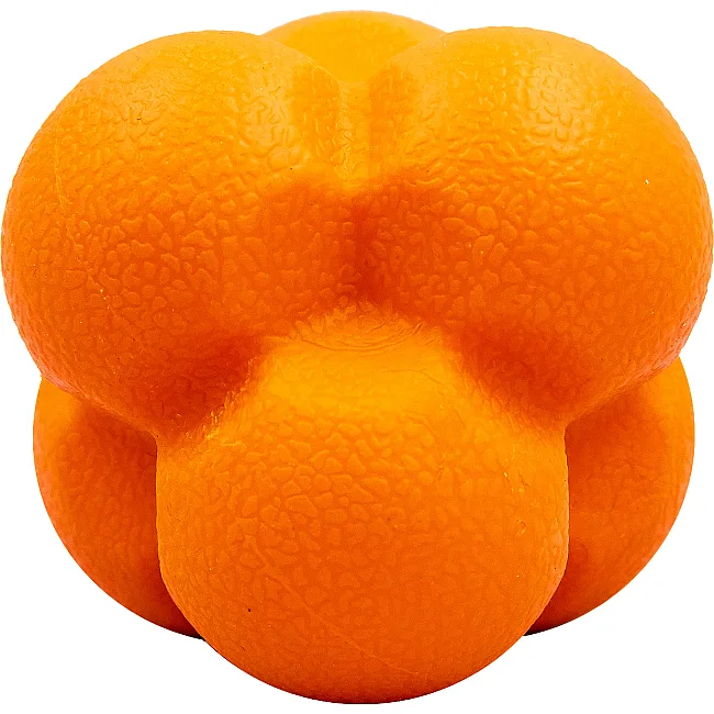 Мяч для тренировки реакции ZELART FI-8235 диаметр-6,5см (Оранжевый)
