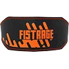 Пояс для тяжелой атлетики кожа
 FISTRAGE VL-8443 спинка-15см (Черный)