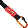 Трубчатый эспандер
 с карабином в защитном рукаве RESISTANCE TUBE LiveUp LP8401-L нагрузка высокая
