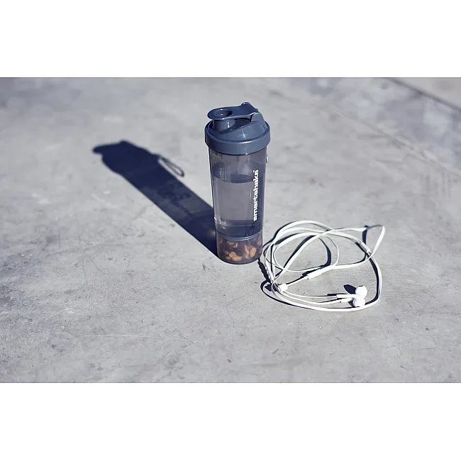 Спортивний шейкер SMARTSHAKE Slim 500ml Gray