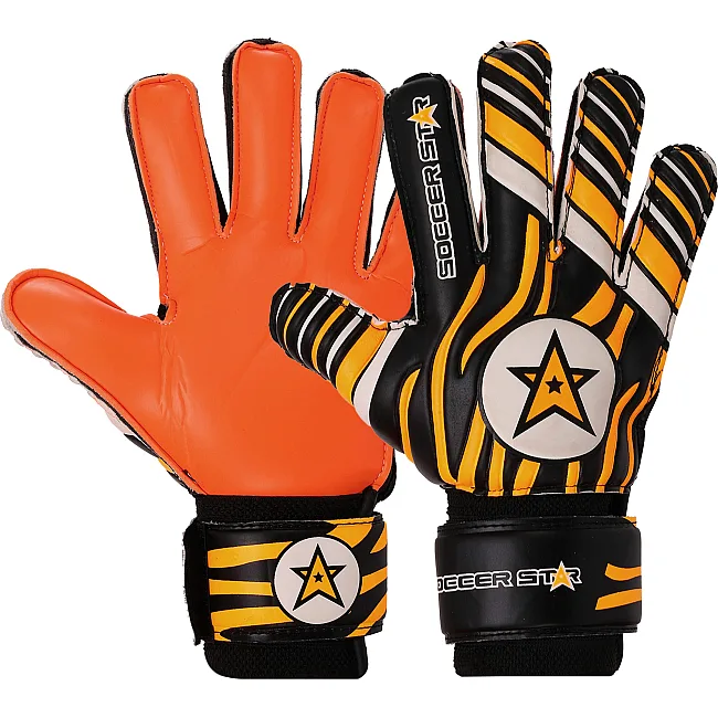 Вратарские перчатки
 SOCCER STAR VL-6023 (Черный-оранжевый)
