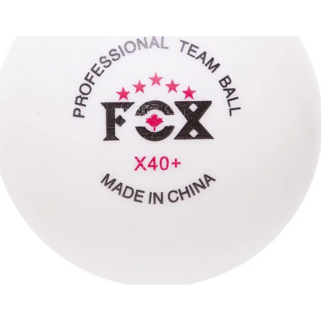 Мячи для настольного тенниса
 FOX 40+ 3star T005 3шт