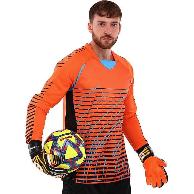 Вратарские перчатки
 SOCCER STAR VL-6023 (Черный-оранжевый)
