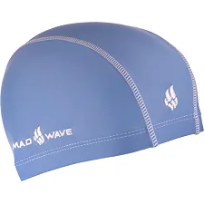 Шапочка для бассейна текстильная MADWAVE Textile cap ERGOFIT M052701 (Голубой)