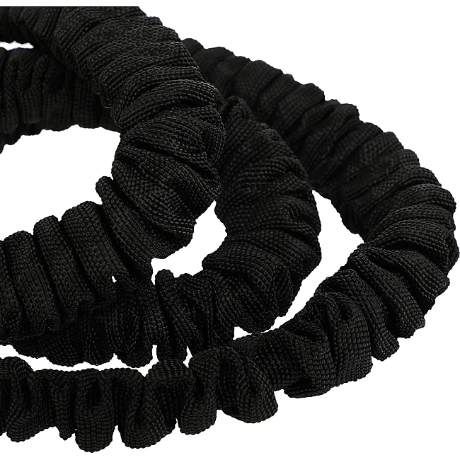 Трубчатый эспандер
 с карабином в защитном рукаве RESISTANCE TUBE LiveUp LP8401-L нагрузка высокая