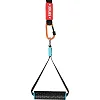 Трубчатый эспандер
 с карабином в защитном рукаве RESISTANCE TUBE LiveUp LP8401-L нагрузка высокая