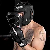 Боксерський шолом Phantom APEX Cage Black (капа в подарунок)