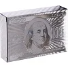Игральные карты
 пластиковые серебряные SP-SPORT
 SILVER 100 DOLLAR IG-4566-S 54 карты