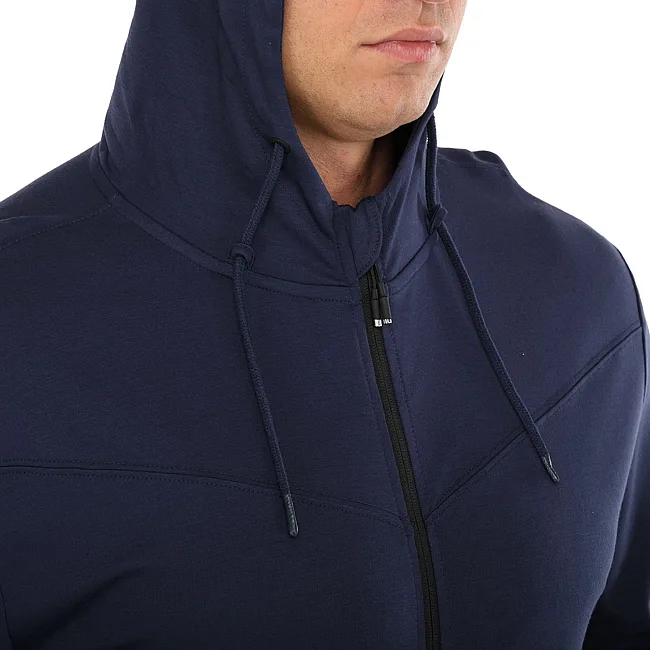 Спортивна кофта
 на блискавці з капюшоном JOMA

 INDOOR GYM 102970-345 (Темно-синій)