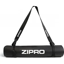 Коврик Zipro Natural Rubber 183x61x0,6 см с ремешком для йоги