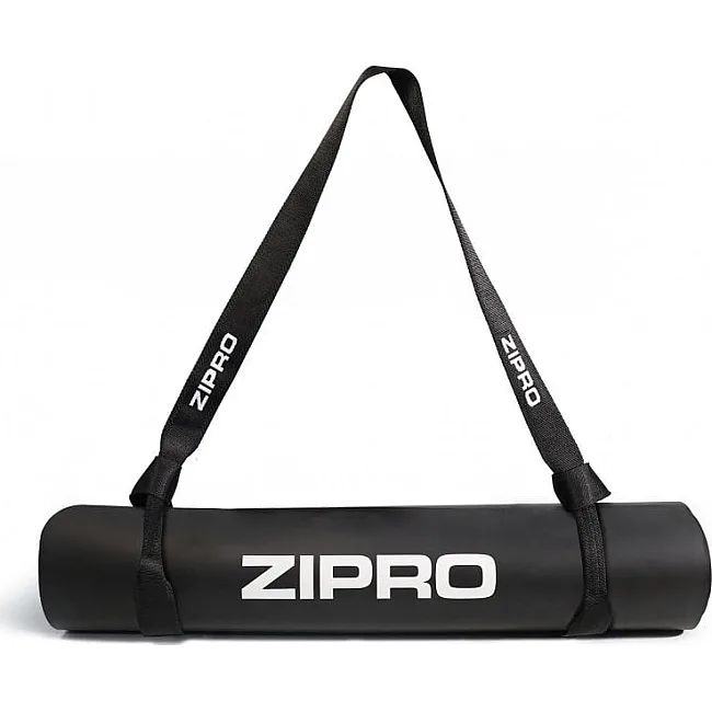 Коврик Zipro Natural Rubber 183x61x0,6 см с ремешком для йоги