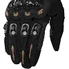 Мотоперчатки RACING BIKER SC-04 (Черный-оранжевый)