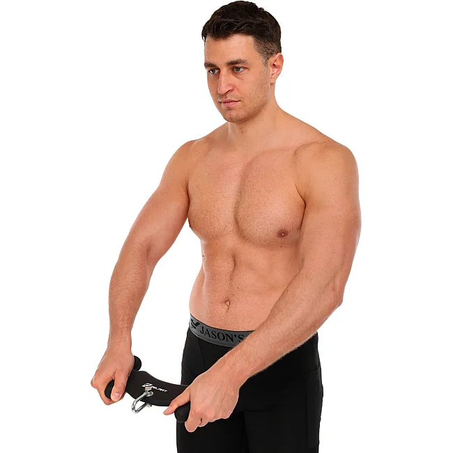Рукоять для тяги c узким хватом
 Pull Down Handle нескользящее покрытие Mdbuddy TA-5389
 33х5,5х14см