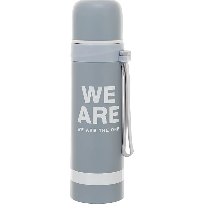 Термос маленький WE ARE SP-SPORT M-2577W 500мл (Сірий)