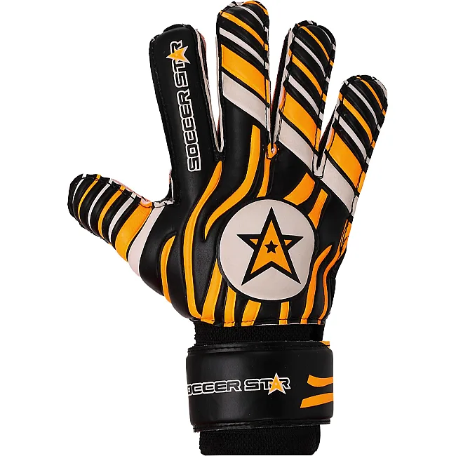 Вратарские перчатки
 SOCCER STAR VL-6023 (Черный-оранжевый)