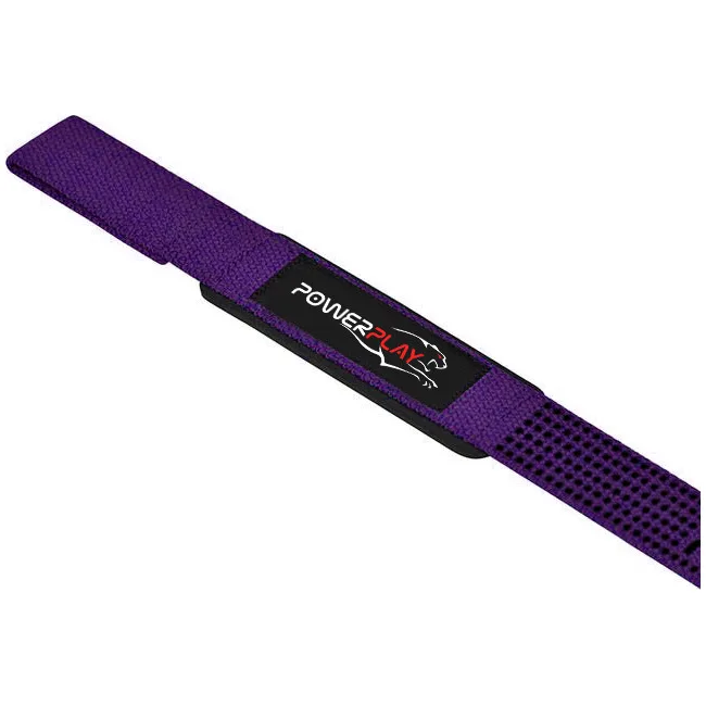 Лямки для тяги PowerPlay 7064 Lifting Gym Straps Фиолетовые