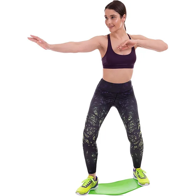 Балансировочная доска WORKOUT BOARD TWIST RECORD FI-7067 60х25см (Синий)