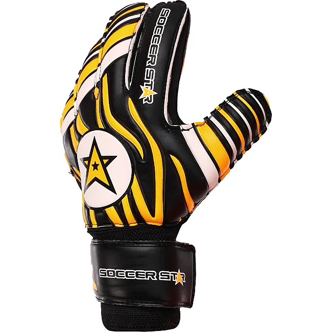 Вратарские перчатки
 SOCCER STAR VL-6023 (Черный-оранжевый)