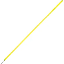Шест тренировочный с пикой META Slalom Pole Simple Spike желтый 180 см