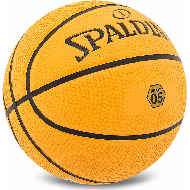 Баскетбольный мяч
 резиновый SPALDING 85011Y
 7 (Бежевый)