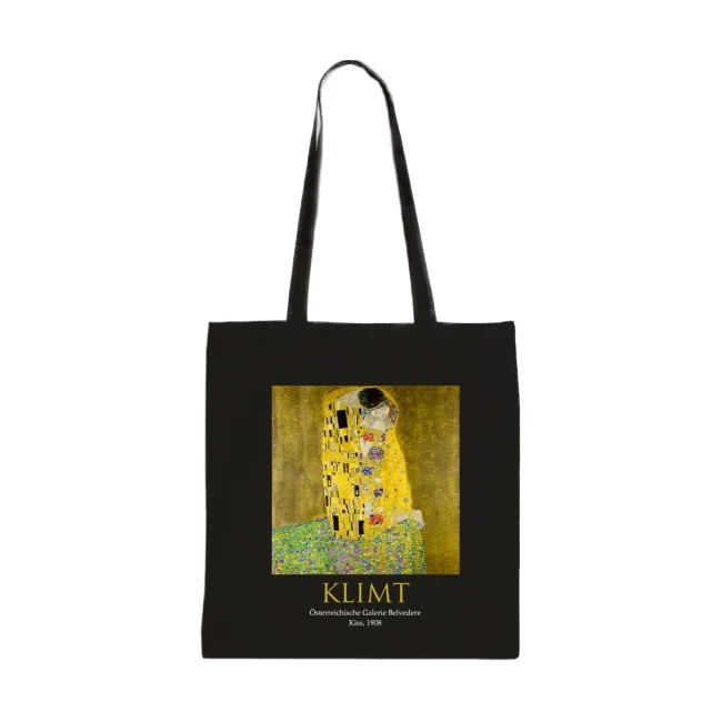 Экошопер BookOpt ВК4064 KLIMT «Поцелуй» Черный