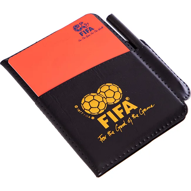 Карточки футбольные судейские набор арбитра SP-SPORT
 FIFA C-4586 12x8,5см